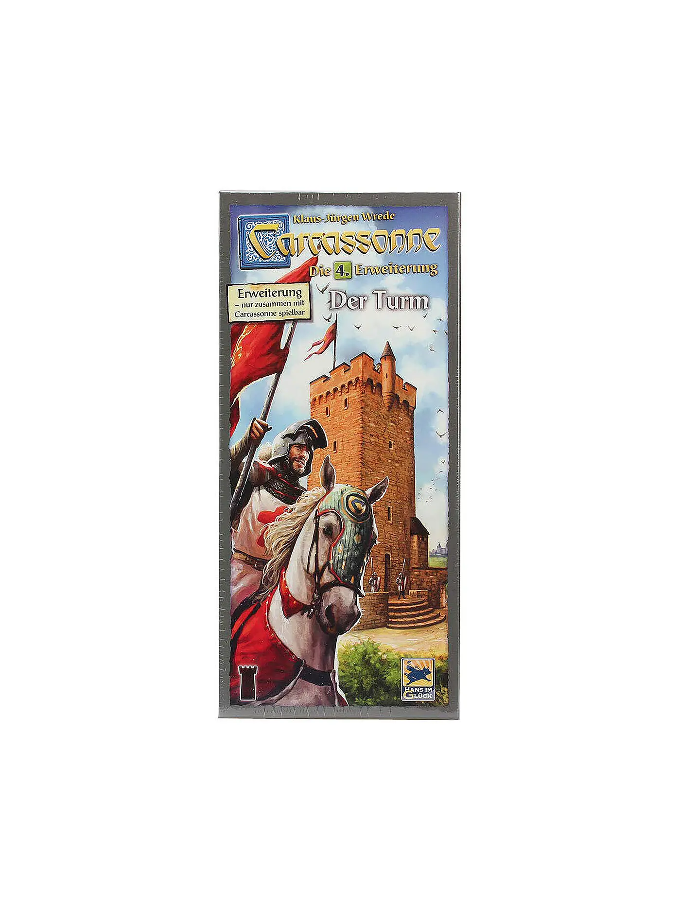 ASMODEE | Brettspiel - Carcassonne - Der Turm (4. Erweiterung) | 
